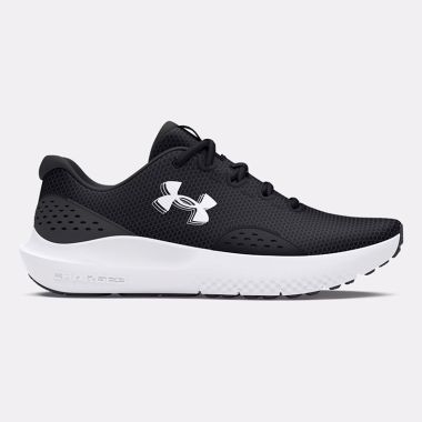 Under Armour Men&#039;s UA Surge 4 Running Shoes Black / Anthracite / White - AW25