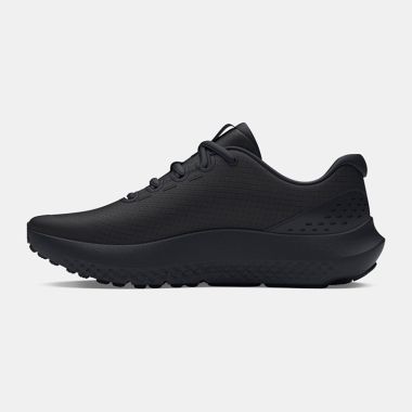 Under Armour Kids&#039; UA Surge 4 Youth Running Shoes Black / Black - SS24