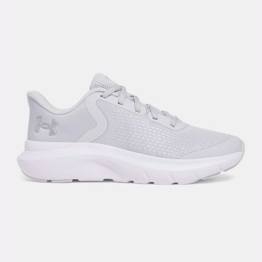 Under Armour Kids&#039; Rogue 5 Youth Running Shoes Halo Grey / White / Metallic Silver - SS25