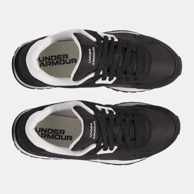 Under Armour Kids&#039; UA Essential Run Youth Running Shoes Black / White / Black - Aw25