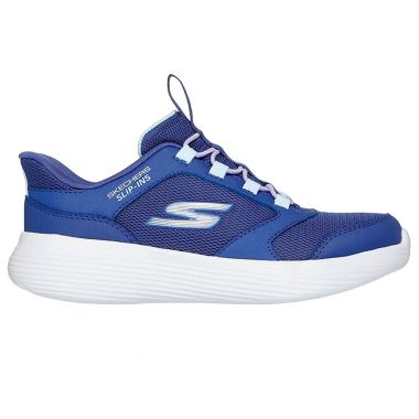 Skechers Kids&#039; Slip In : GO RUN 400 V.2 - Tetra Speed Junior Trainers Navy - AW25