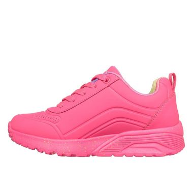 Skechers Kids' Youth UNO Lite - Vivid Splash Trainers Hot Pink / Multi - SS26
