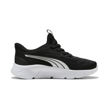 Puma Kids' Junior Flex Focus Slip Tech Running Shoes Puma Black / Puma White- SS26