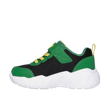 Skechers Kids&#039; John Deere: Play Scene - Barn-Squad Buddies Infant Trainers Green / Black - SS25