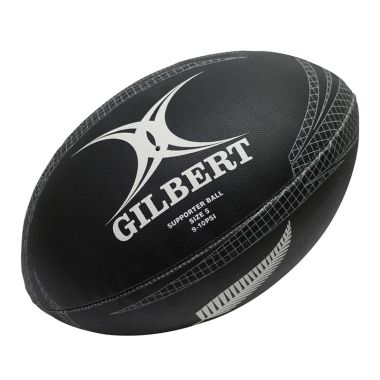 Gilbert All Blacks Supporter Ball Black / White