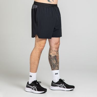 O'Neills Men's Tempus Woven Training Shorts Black / Dark Grey / Black