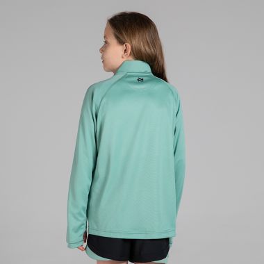 O&#039;Neills Kids&#039; Skylar Half Zip Midlayer Top Green / Black