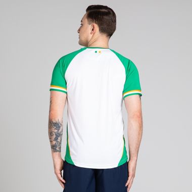 O'Neills Men's Keel T-Shirt White / Green / Amber