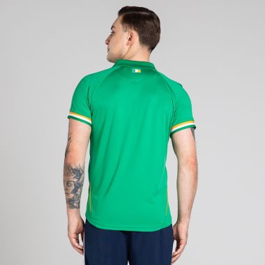 O'Neills Men's Keel Polo Shirt Green / Amber / White