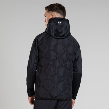 O’Neills Men&#039;s Vortex Lightweight Hooded Padded Jacket Black
