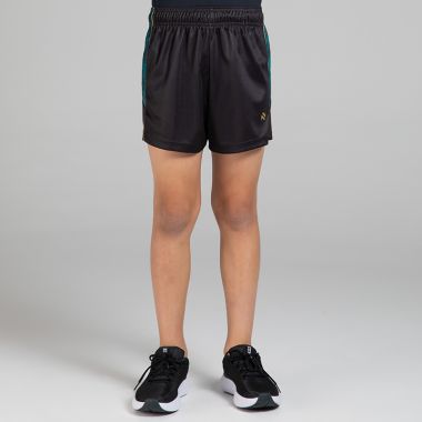 O&#039;Neills Kids&#039; Jaden Training Shorts Black / Green / Gold
