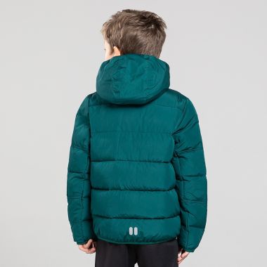O'Neills Kids' Olympus Hooded Padded Jacket Bottle / Silver