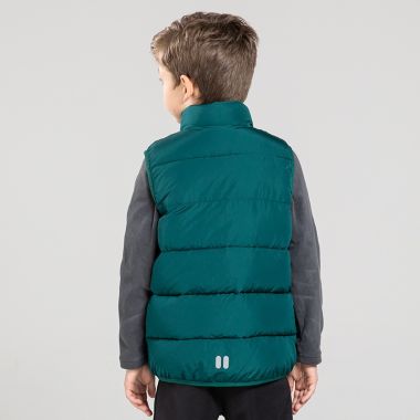 O'Neills Kids' Olympus Padded Gilet Bottle / Silver