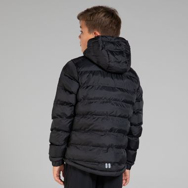 O&#039;Neills Kids&#039; Eclipse Hooded Padded Jacket Black