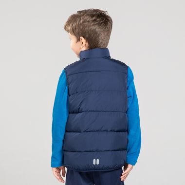 O'Neills Kids' Olympus Padded Gilet Marine / Silver