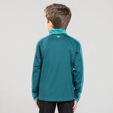 O'Neills Kids' Rian Brushed Half Zip Top Green