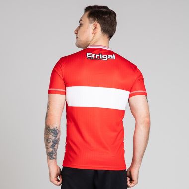 O'Neills Derry GAA Player Fit 2 Stripe Home Jersey 2026