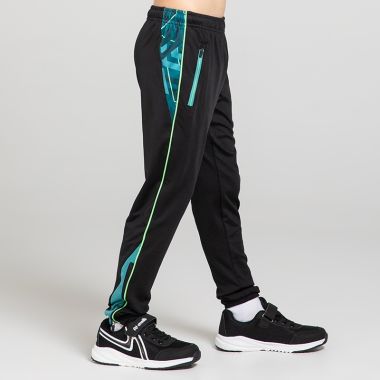 O'Neills Kids' Rian Brushed Skinny Tracksuit Bottoms Black / Green