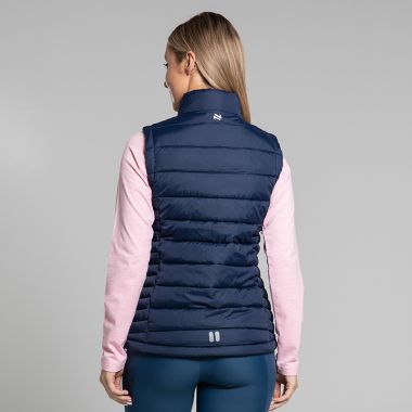Women&#039;s Ash Lightweight Padded Gilet Marine