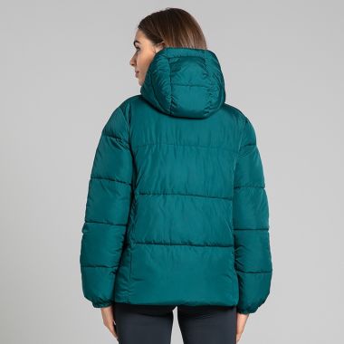 O'Neills Women's Cascade Hooded Padded Jacket Bottle / Silver