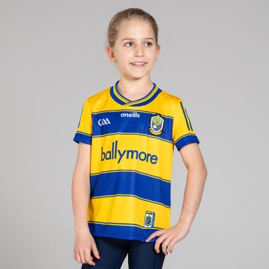 O'Neills Roscommon GAA Kids' 2 Stripe Home Jersey 2025