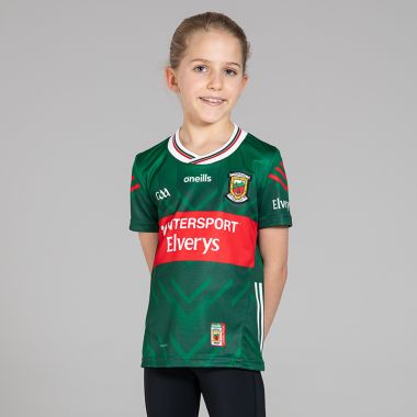 O&#039;Neills Mayo GAA Kids&#039; Home Jersey 2025