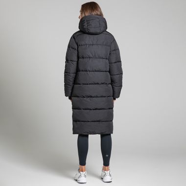 O'Neills Women's Solace Longline Hooded Padded Jacket Black