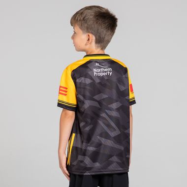 O&#039;Neills Antrim GAA Kids&#039; 2 Stripe Goalkeeper Jersey 2025