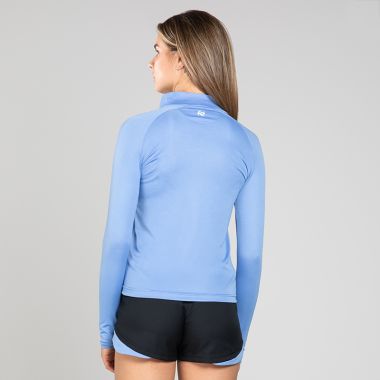 O’Neills Women’s Skylar Half Zip Midlayer Top Blue