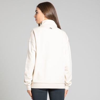 O'Neills Women's Elony Snap Button Fleece Beige