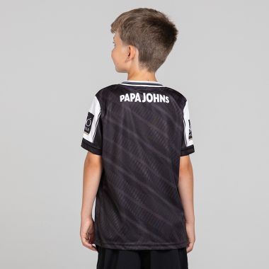 O'Neills Galway GAA Kids' 2 Stripe Goalkeeper Jersey 2025