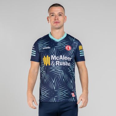 Tyrone GAA Player Fit Short Sleeve Training Top Marine / Mint