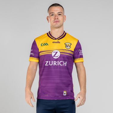 O'Neills Wexford GAA Player Fit Home Jersey 2024
