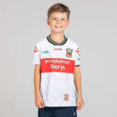 O'Neills Mayo GAA Kids' 2 Stripe Goalkeeper Jersey 2025