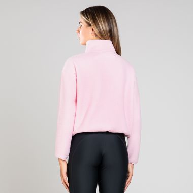 O&#039;Neills Women&#039;s Sadie Half Zip Fleece Pink / Black