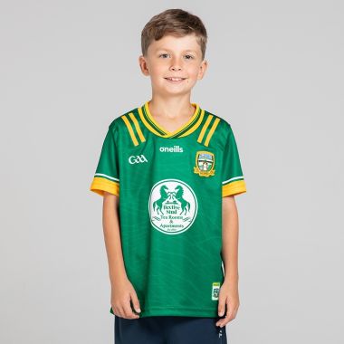 O'Neills Meath GAA Kids' 2 Stripe Home Jersey 2025