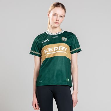 O'Neills Kerry GAA Women's Fit Home Jersey 2026