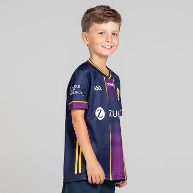 O&#039;Neills Wexford GAA Kids&#039; 2 Stripe Alternative Jersey 2025