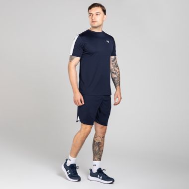 O'Neills Men's Venom T-Shirt & Phantom Short Set Navy / White