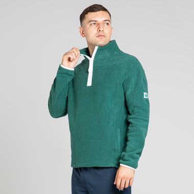 O&#039;Neills Paradox Fleece Half Zip Top Green / White