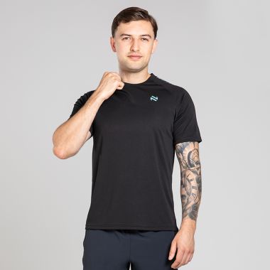 O&#039;Neills Men&#039;s Ignite T-Shirt Black / Blue
