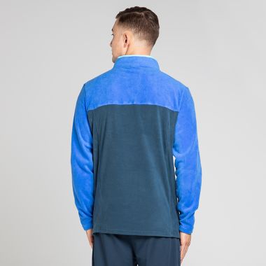 O&#039;Neills Men&#039;s Fortress Snap Button Fleece Royal / Marine / White