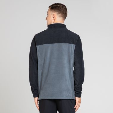 O&#039;Neills Men&#039;s Fortress Snap Fleece Dark Grey / Black
