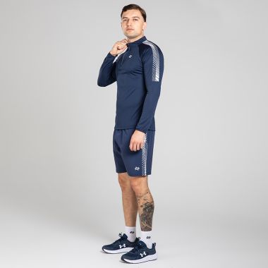 O’Neills Men’s Ignite Half Zip Midlayer Top Marine / Grey