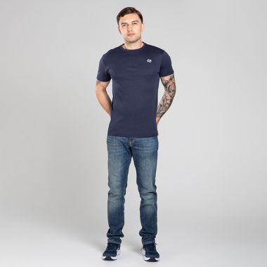 O&#039;Neills Men&#039;s Venture Pima Cotton T-Shirt Marine / Silver