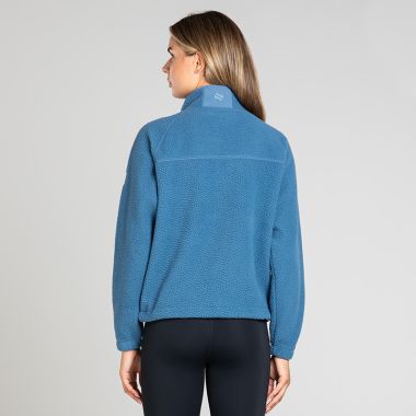 O&#039;Neills Women&#039;s Luxe Full Zip Fleece Top Blue