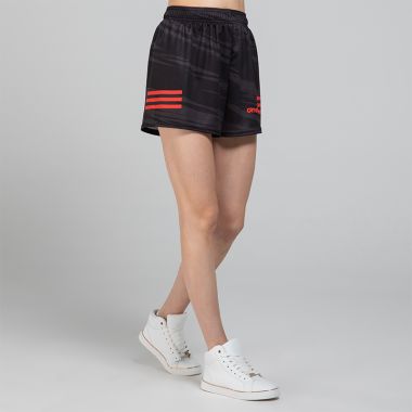 O&#039;Neills Women&#039;s Connell Shorts Black / Red