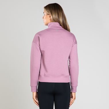 O&#039;Neills Women&#039;s Ada Fleece Half Zip Top Pink