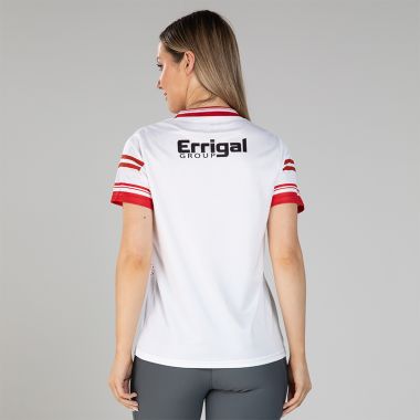 O&#039;Neills Derry GAA Women&#039;s Fit 2 Stripe Alternative Jersey 2024