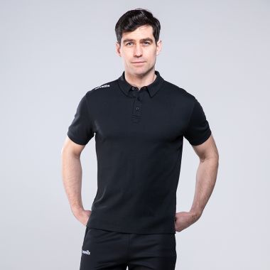 Men&#039;s Pima Cotton Polo Shirt Black